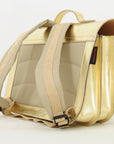 Own stuff - Lagere school boekentas - magnetic - shiny gold