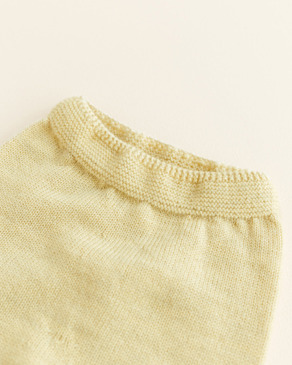 Hvid - wool pants - guido - light yellow