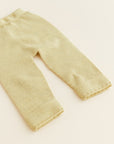 Hvid - wool pants - guido - light yellow