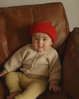 Hvid - wool pants - guido - light yellow