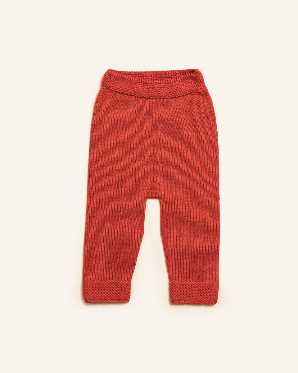 Hvid - wool pants - guido - red