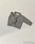 Pequeno tocon - 2061 - wool pocket cardigan - grey
