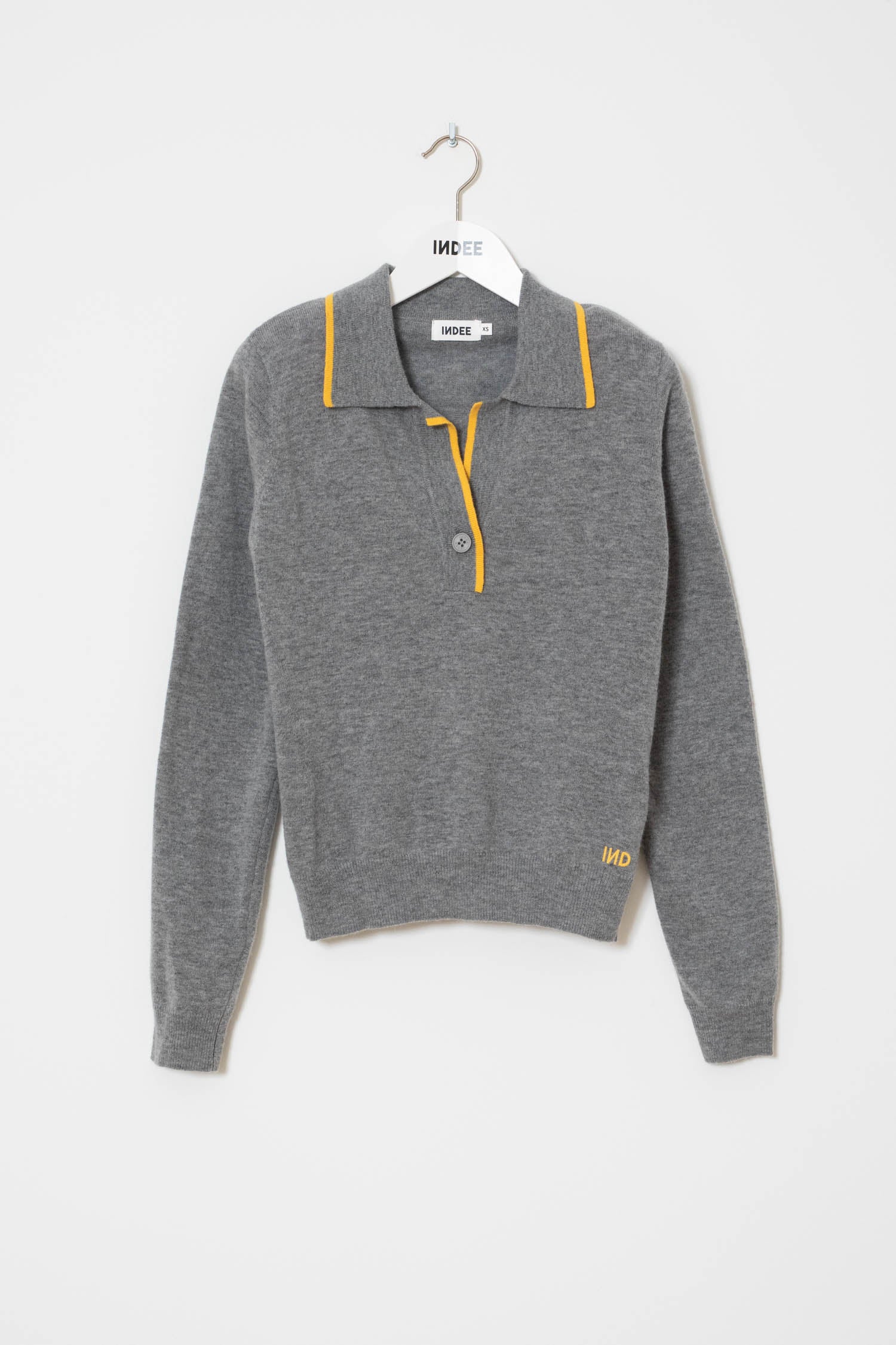 Indee - winner - polo pullover - grey