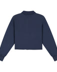 Charlie petite - pixy polo sweater - navy
