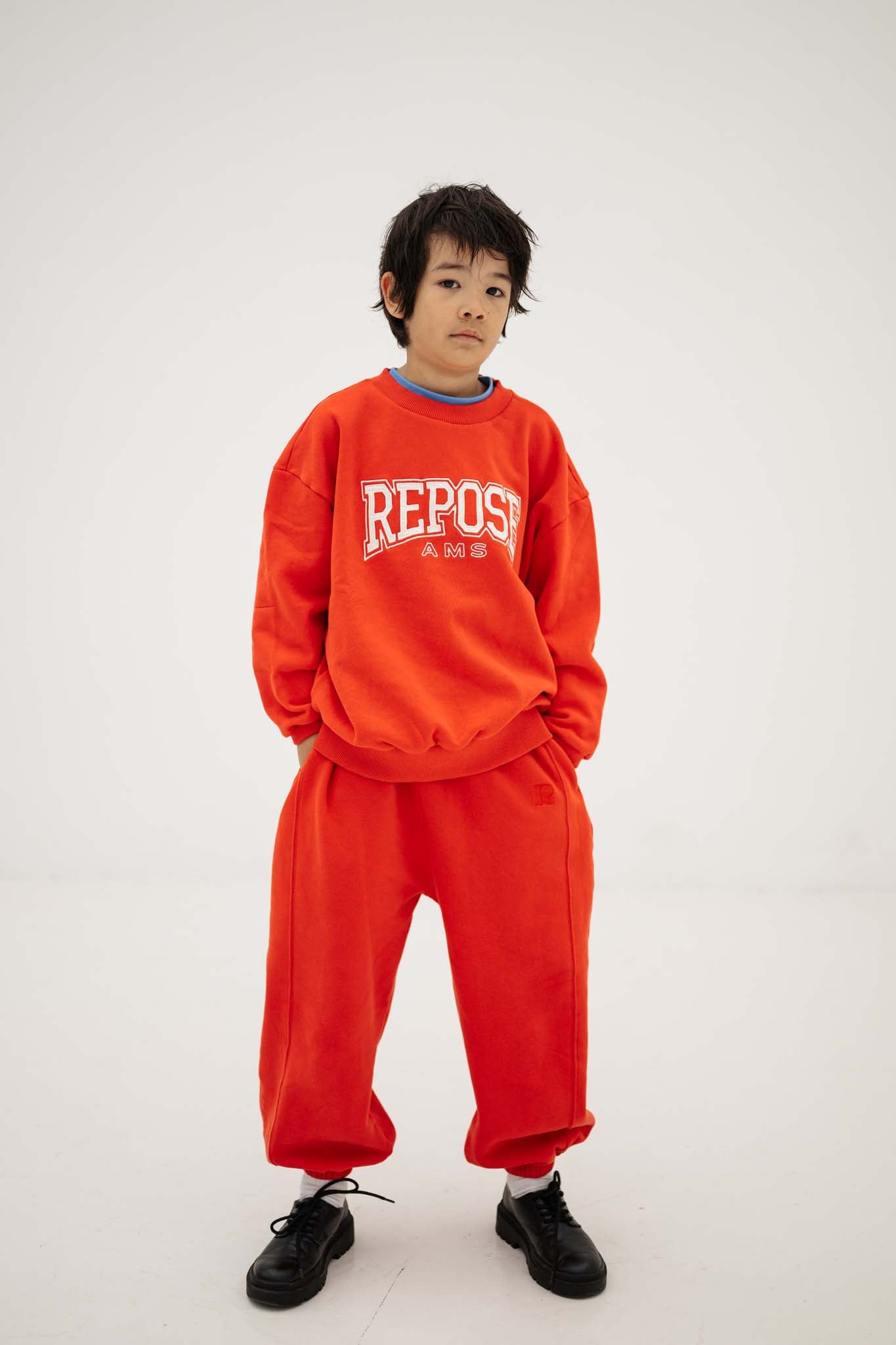 Repose ams - loose fit sweatpants - firecracker red