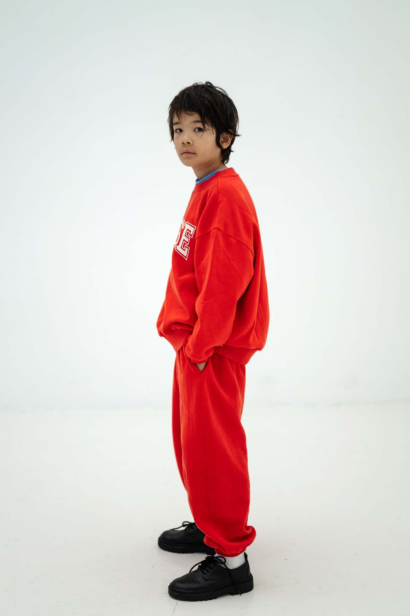 Repose ams - loose fit sweatpants - firecracker red