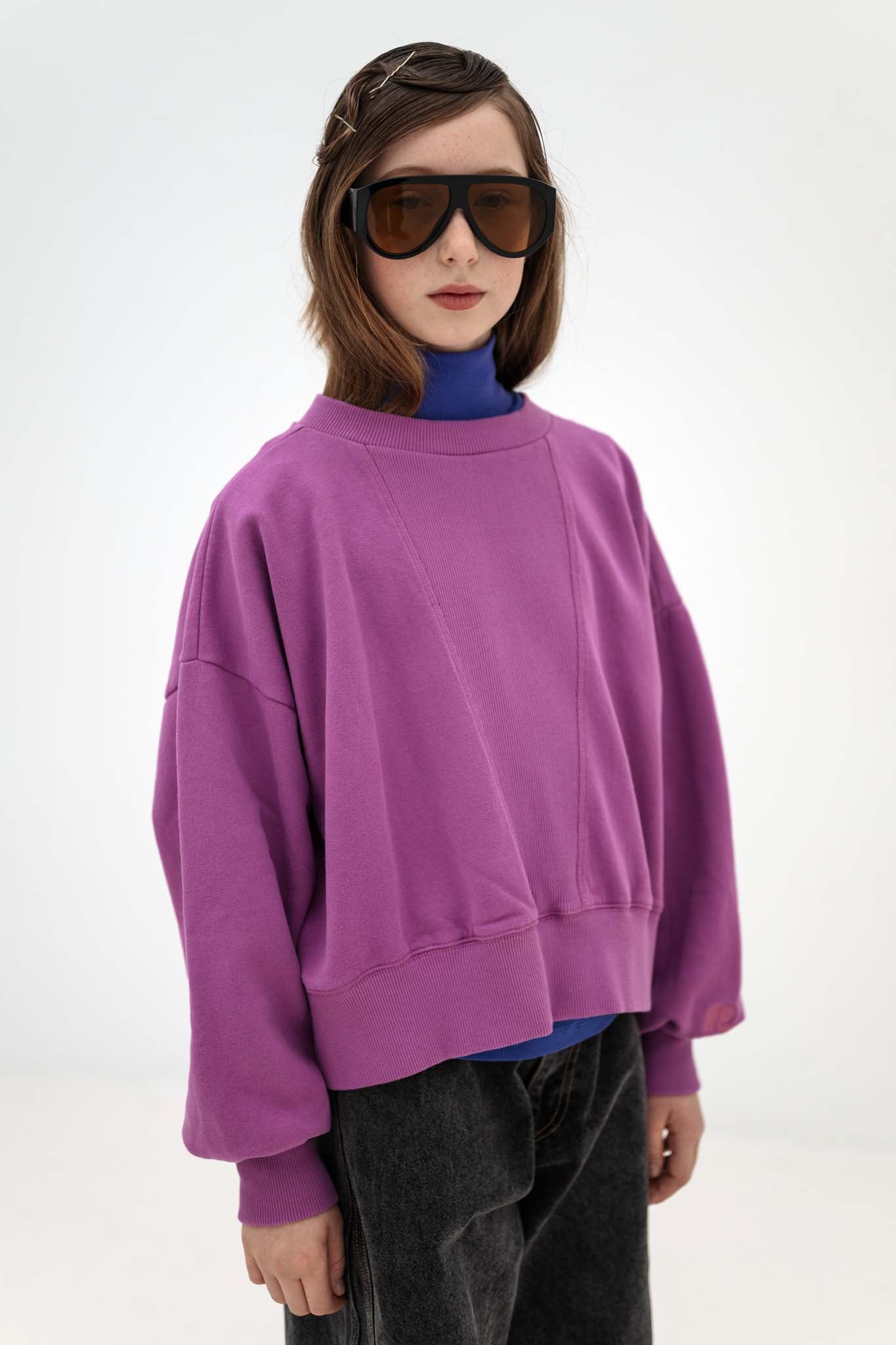 Repose ams - city sweatshirt - purple orchid