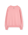 The animals observatory - kids - killifish sweatshirt - soft pink