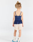 The animals observatory - kids - gardener sweatshorts - raw white