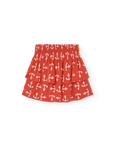 The animals observatory - kids - kiwi skort - red
