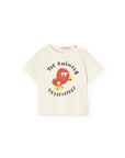 The animals observatory - baby - pangolin t-shirt - raw white