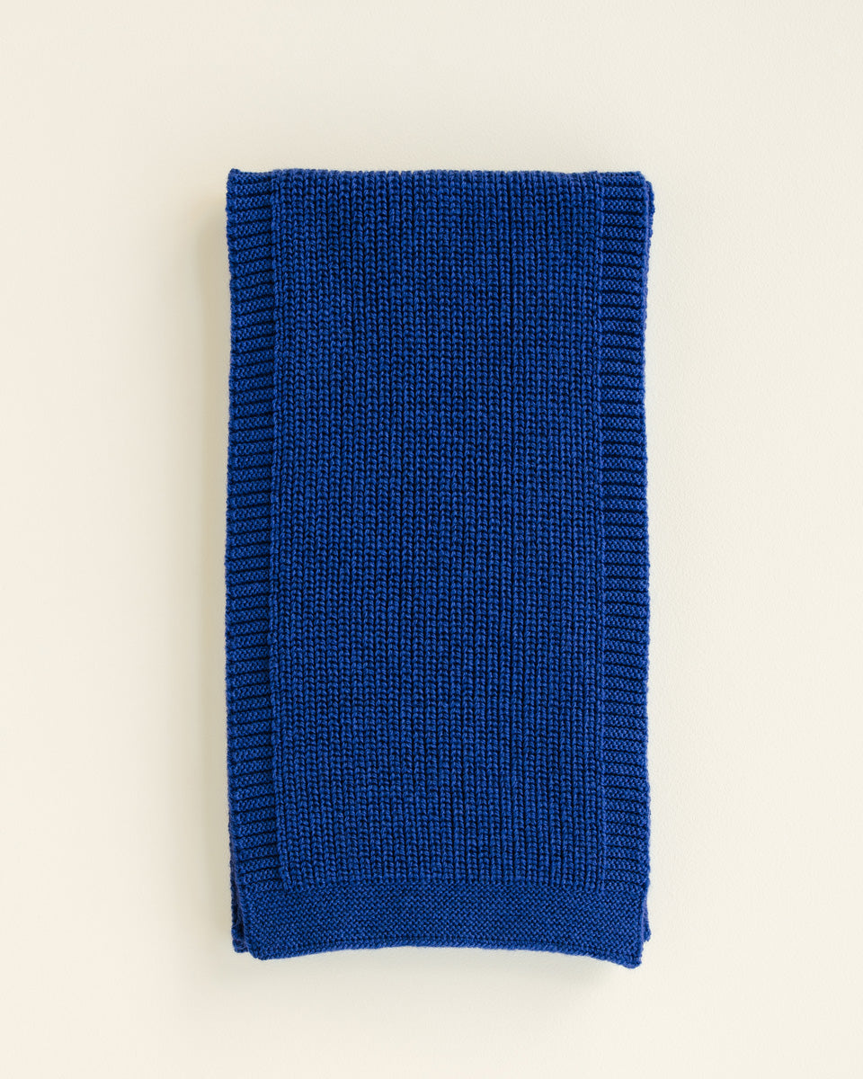 HVID - gustave scarf - cobalt blue