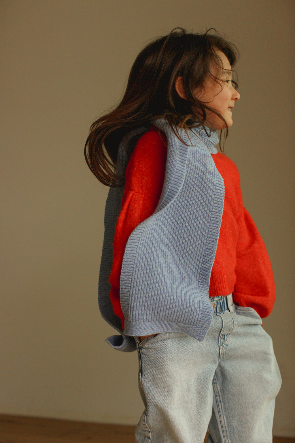 HVID - gustave scarf - light blue