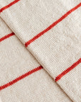HVID - igor scarf - cream/red