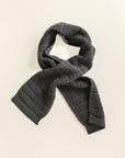 HVID - scarf - jacobino - charcoal