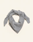 HVID - triangle scarf - josephina - grey melange