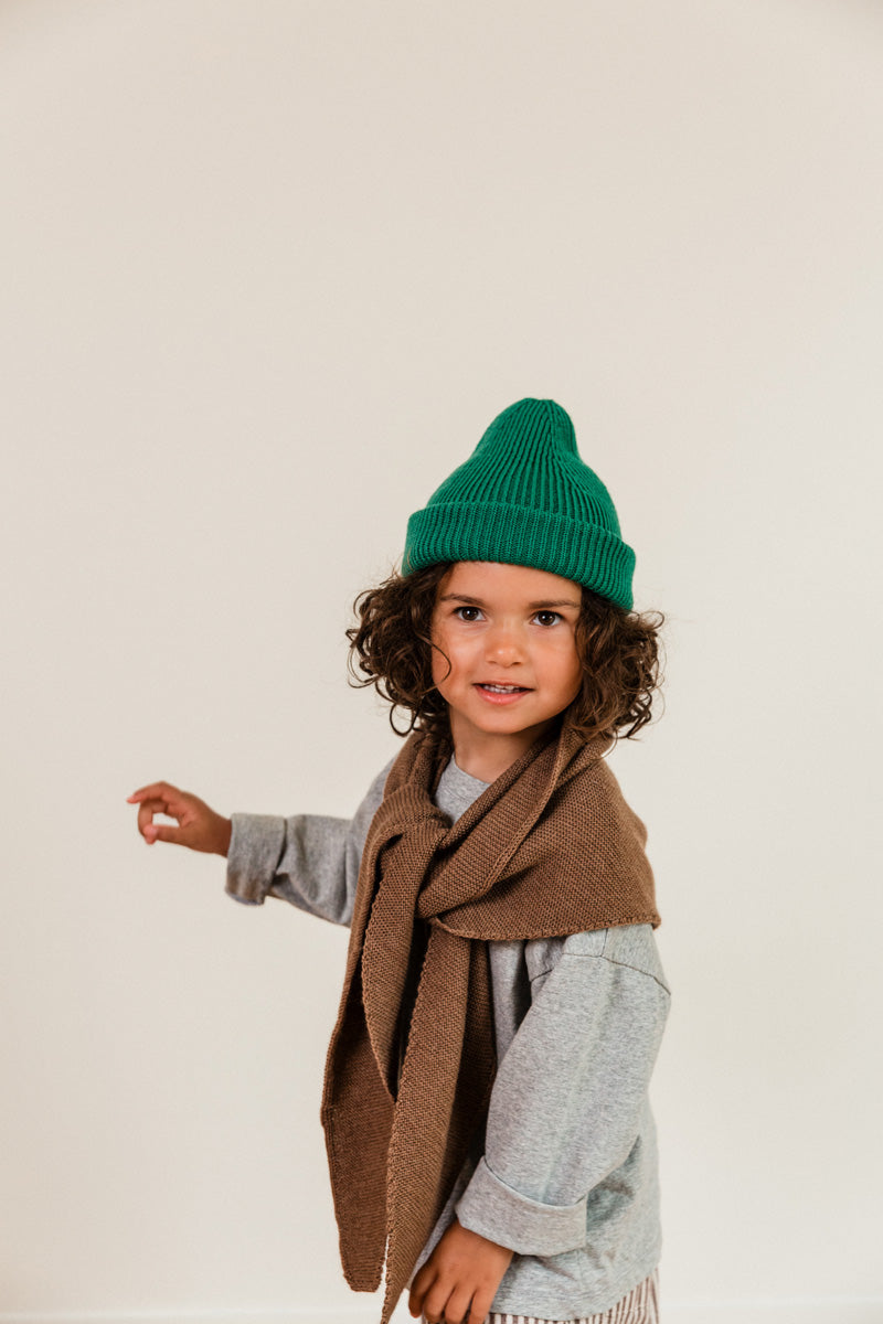 HVID - triangle scarf - josephina - mocha
