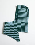 Indee - waoww - stripe scarf with hood - green