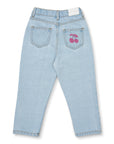 Petit Blush - baggy denim trousers - light blue