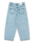 Petit Blush - ballon fit denim trousers - light blue