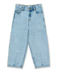 Petit Blush - ballon fit denim trousers - light blue