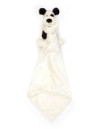 Jellycat - bashful black & cream puppy soother