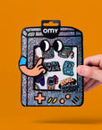 Omy - fabolous stickers - gameboy