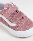 Vans - old skool - toddler - glitter rose gold