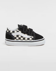 Vans - old skool - toddler - check black & white