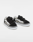 Vans - old skool - toddler - check black & white