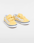 Vans - old skool - toddler - check yellow