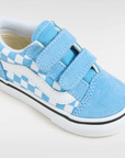 Vans - old skool - toddler - check blue
