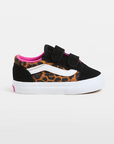 Vans - old skool - toddler - leopard black