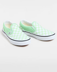 Vans - classic slip-on - checkerboard green