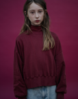 Repose Ams -  city sweater - royal burgundy