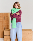 AO76 - American outfitters - tess scarf - fluo green