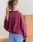 AO76 - American outfitters - ivy sweatshirt - bordeaux