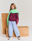 AO76 - American outfitters - ivy sweatshirt - bordeaux