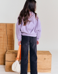 AO76 - American outfitters - lys sweatshirt - purple ash