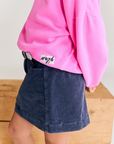 AO76 - American outfitters - violetta sweatshirt - fluo pink