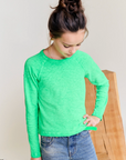 AO76 - American outfitters - amvi t-shirt - fluo green