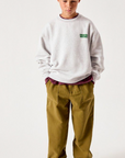 American Vintage - baptown sweatshirt - grey melange