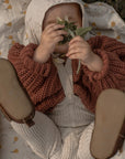 Silly Silas - hippy footed cotton tights - creamy blend