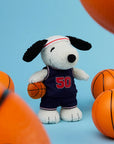Snoopy - basketball snoopy - cream - 23 cm