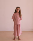 We are kids - jordan tee - blush