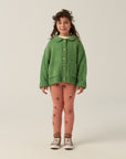 The campamento - kids - flowers leggings - pink