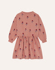 The campamento - kids - flowers dress - pink