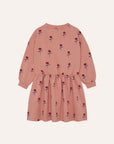 The campamento - kids - flowers dress - pink