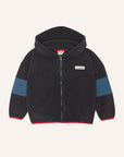 The campamento - kids - polar zipped sweatshirt - grey