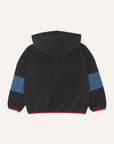 The campamento - kids - polar zipped sweatshirt - grey